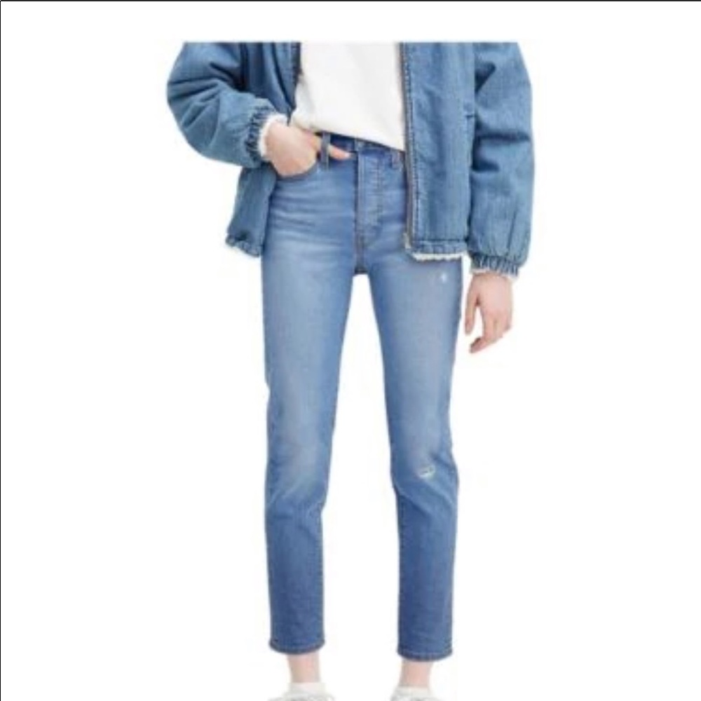 Levi’s Wedgie Skinny Jeans in Quartz Charm